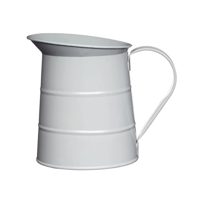 Blaszany dzbanek Nostalgia 1100 ml, jasnoszary Bonami Premium