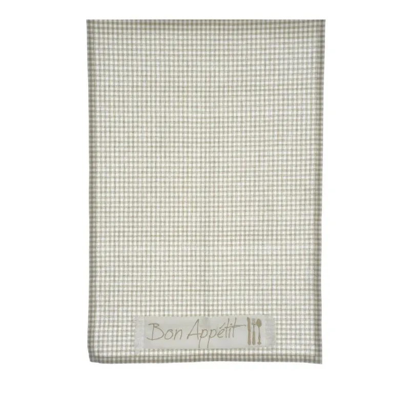 Do wyczerpania zapasów Bieżnik Vichy Beige, 50x150 cm Bonami