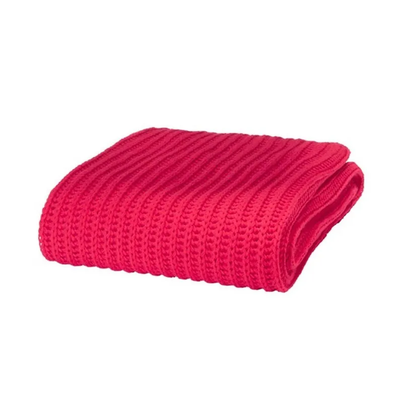 Koc Chunky Knit Red, 125x150 cm Bonami Zniżka