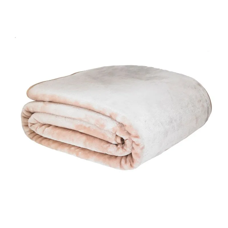 Koc Plain Raschel Latté, 150x200 cm Bonami Popularny
