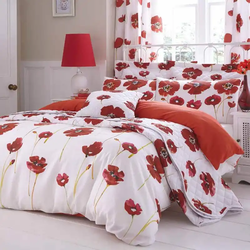 Tani Pościel Red Poppies, 200x200 cm Bonami