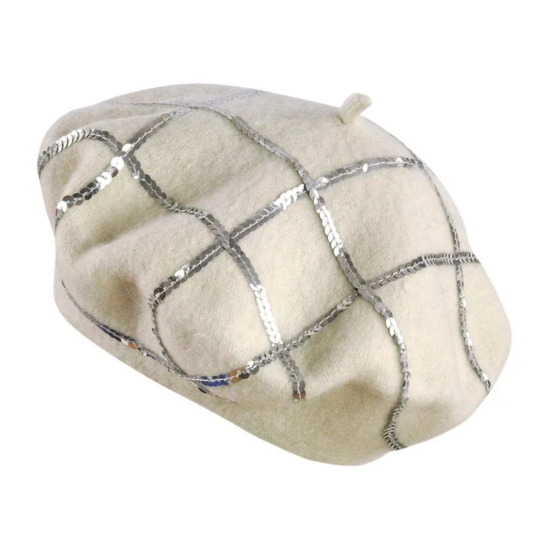 Bestseller Beret Punta, biały Bonami