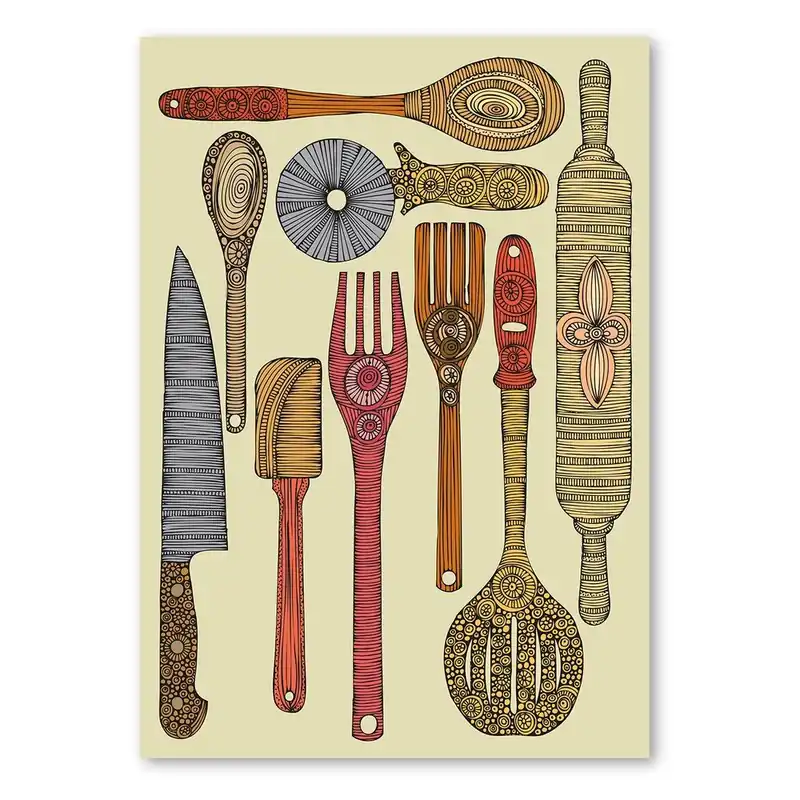 Dostępne od ręki Plakat "Let‘s Cook", Valentina Ramos Bonami