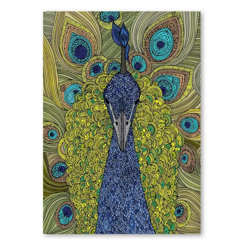 Dostępne od ręki Plakat "The Peacock", Valentina Ramos Bonami