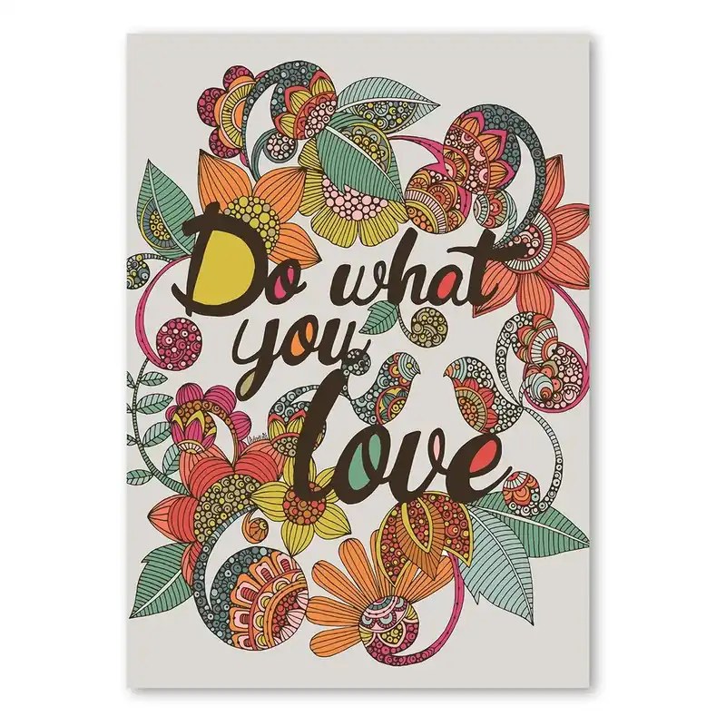 Plakat "Do What You Love", Valentina Ramos Bonami Kup teraz
