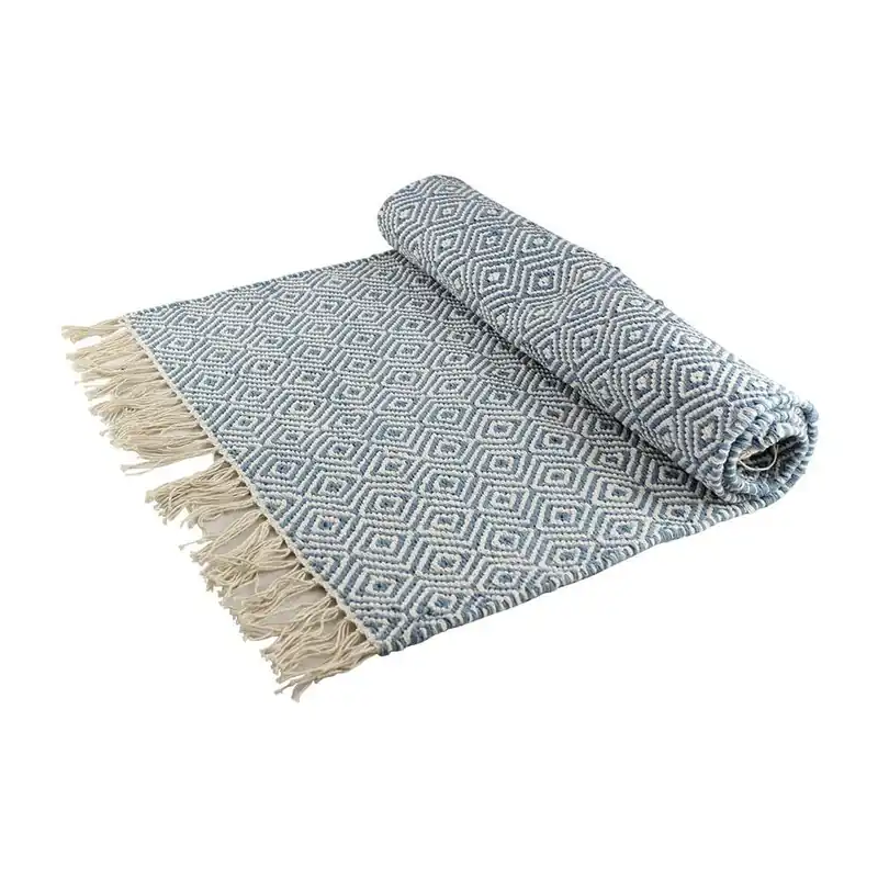 Do wyczerpania zapasów Dywan Vendela Blue/White, 70x200 cm Bonami