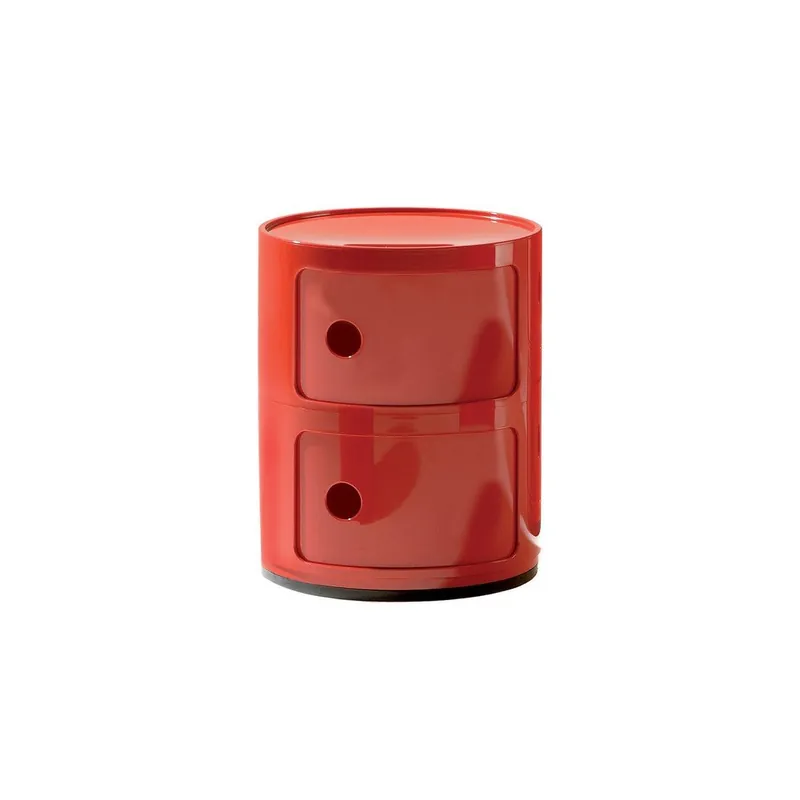 Wyjątkowa oferta Czerwona szafka z 2 szufladami Kartell Componibili Bonami