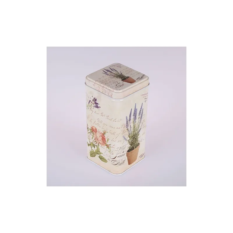 Bezpieczna płatność Blaszany pojemnik Vintage Lavender Bonami