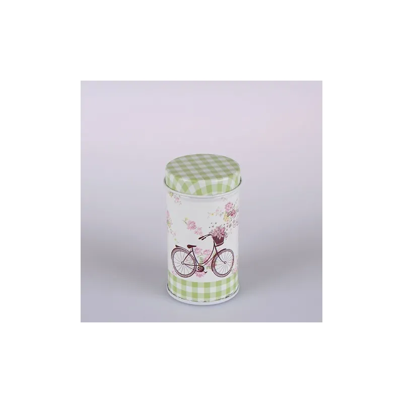 Blaszany pojemnik Paris Bicycle Round Bonami Wyprzedaż