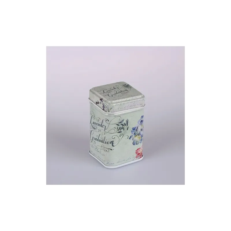 Blaszany pojemnik Lavender Graduation Square Bonami Oferta limitowana