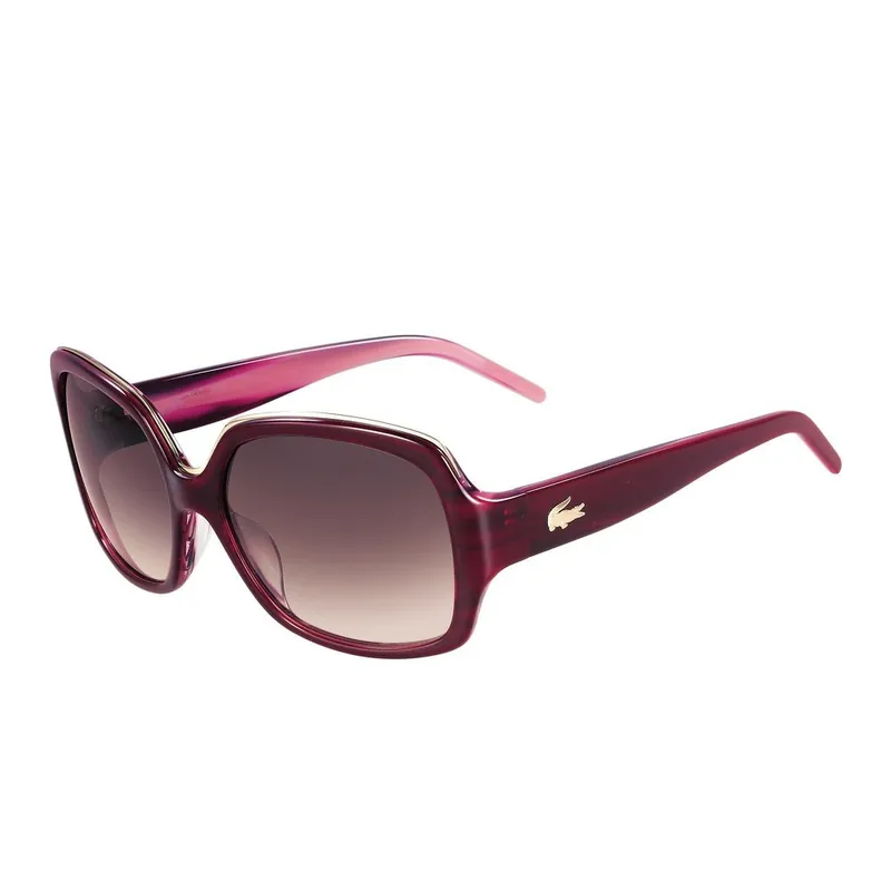 Damskie okulary przeciwsłoneczne Lacoste L634 Red Bonami Niska cena