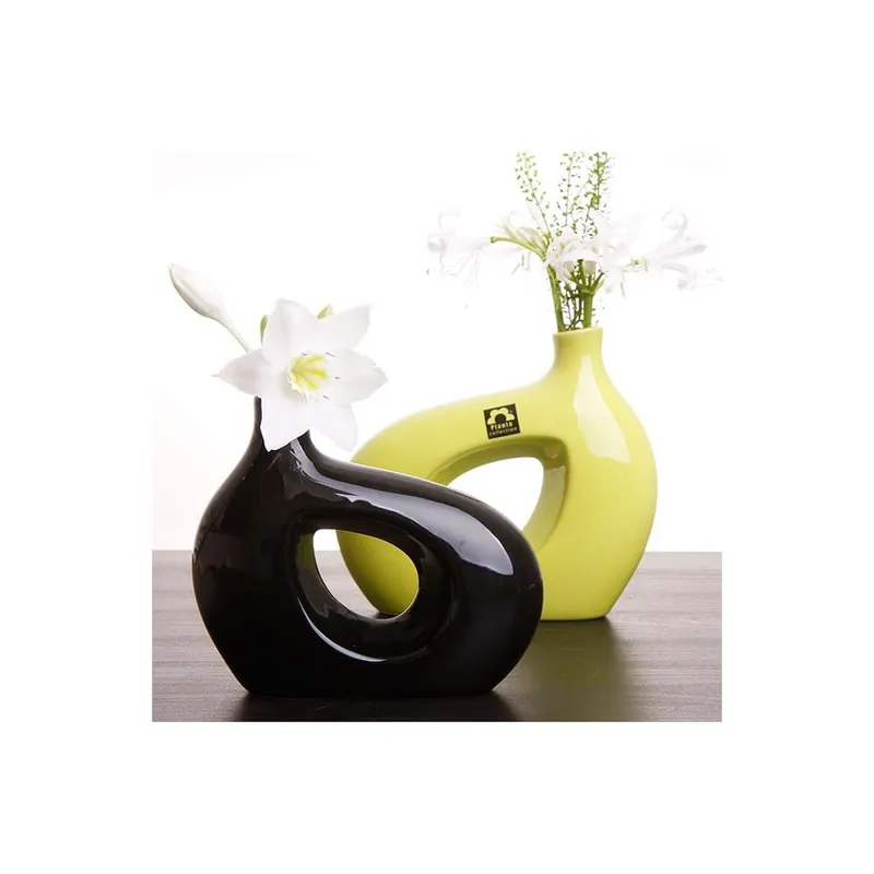 Do wyczerpania zapasów Wazon Marna 18 cm, czarny Bonami