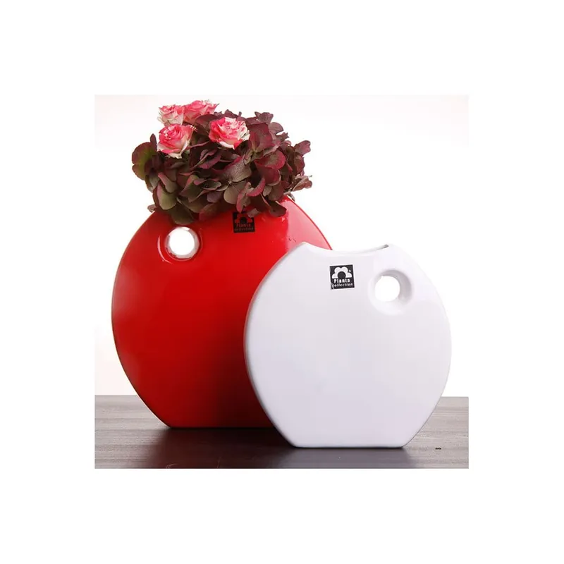 Rabat Wazon Arros 23 cm, biały Bonami