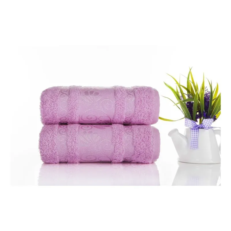 Ograniczona ilość Zestaw 2 ręczników Carmen Pink, 50x90 cm Bonami