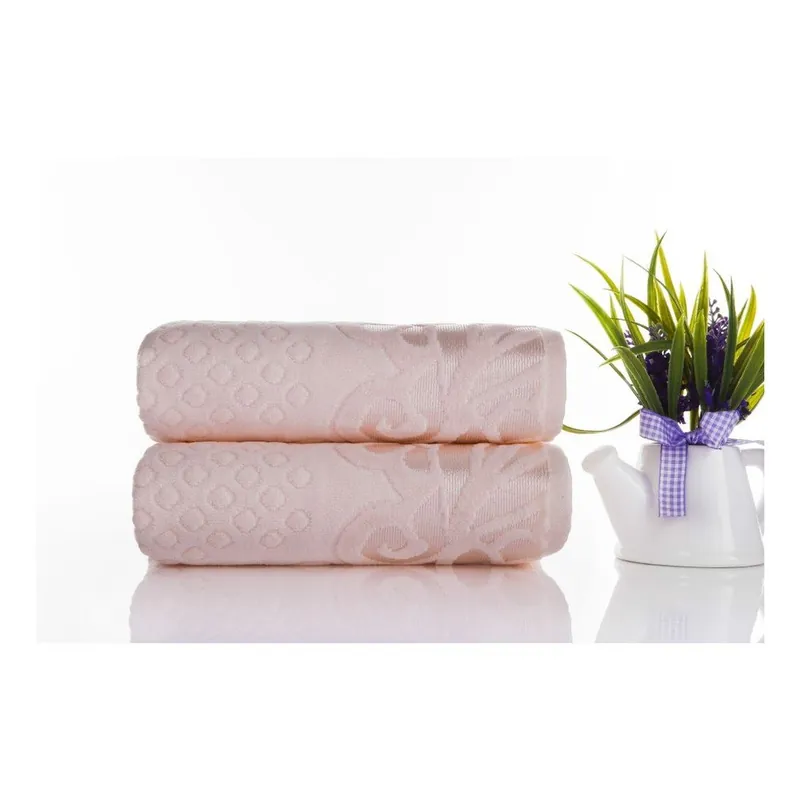 Darmowy zwrot Zestaw 2 ręczników Kumsal Light Powder, 50x90 cm Bonami