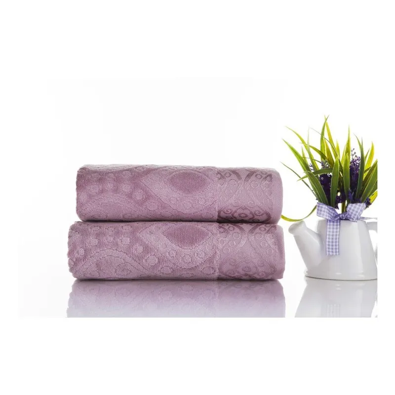 Zestaw 2 ręczników Sal Violet, 50x90 cm Bonami Niska cena
