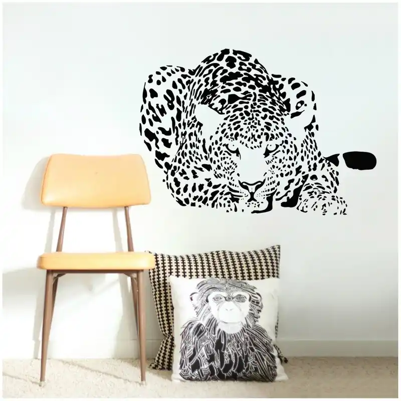 Okazja Naklejka Leopard, 120x90 cm Bonami