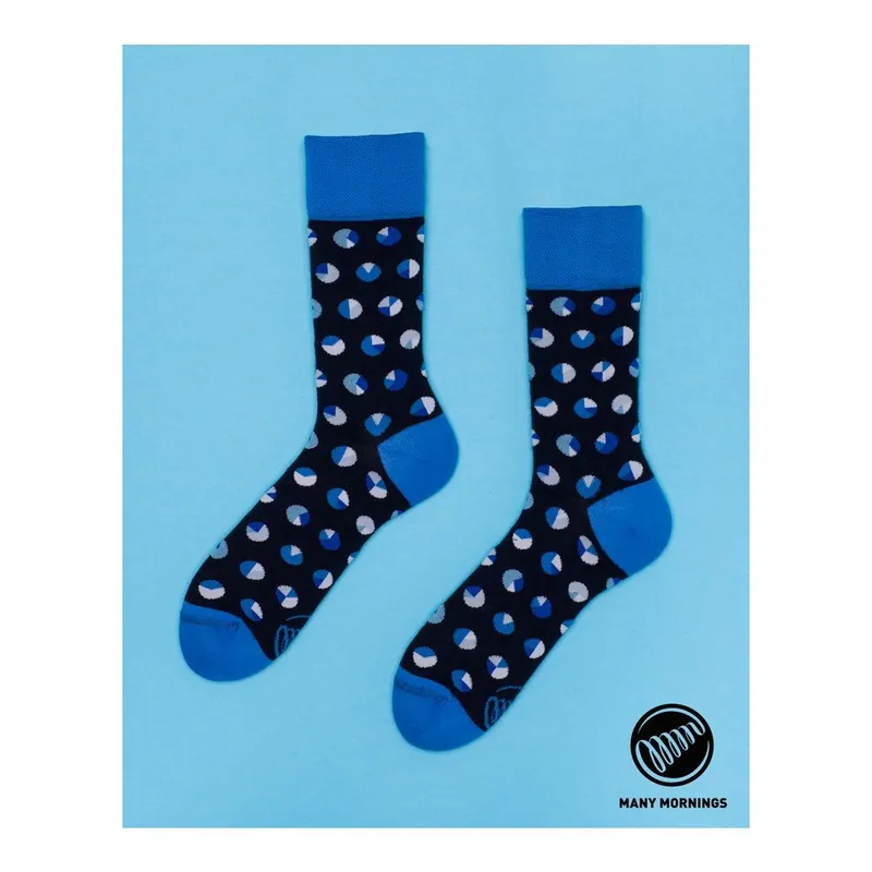 Nowość Skarpetki Diagrams Blue, 39/42 Bonami