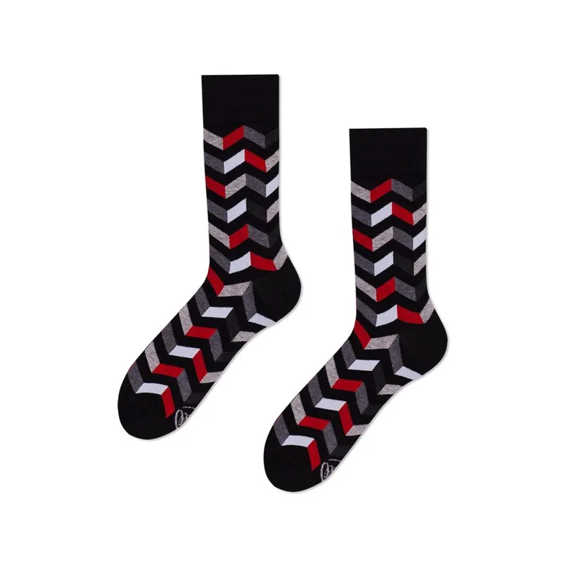 Hit cenowy Skarpetki Zig Zag Grey, 39/42 Bonami