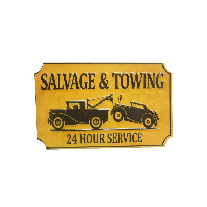 Sprawdź teraz Tablica na ścianę Salvage&Towing Bonami