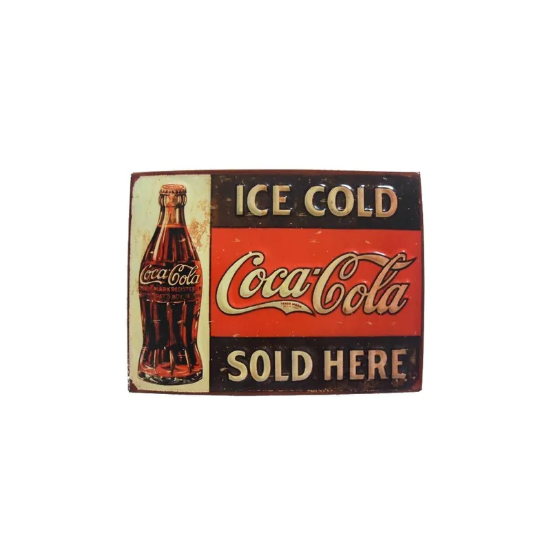 Darmowy zwrot Tablica na ścianę Ice Cold Coca Cola Bonami
