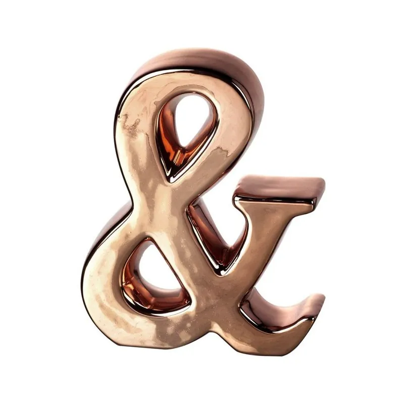 Dekoracja Ampersand Bonami Niska cena