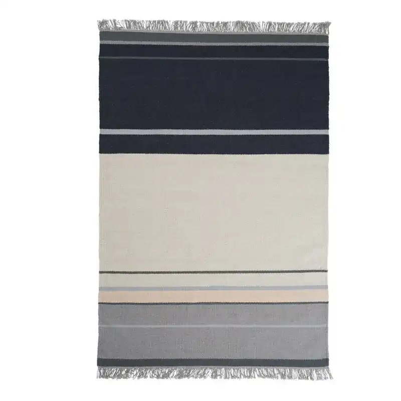 Promocja Dywan wełniany Linie Design Metallum Granite, 80x150 cm Bonami