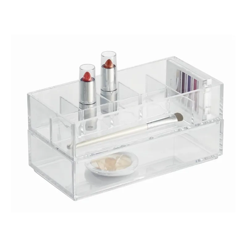 Bezpieczne zakupy Organizer do łazienki InterDeisgn Calrity, 20,5x10x9,5 cm Bonami