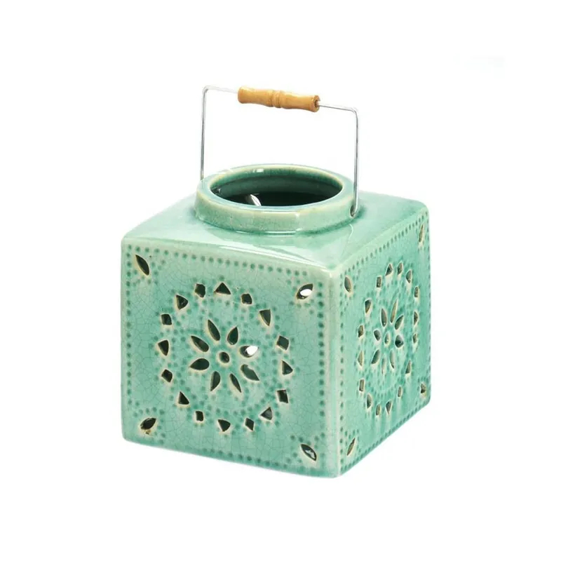 Wybór klientów Ceramiczny lampion Light Green Bonami