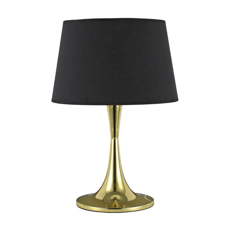 Niska cena Czarna lampa stołowa Evergreen Lights Julo Bonami