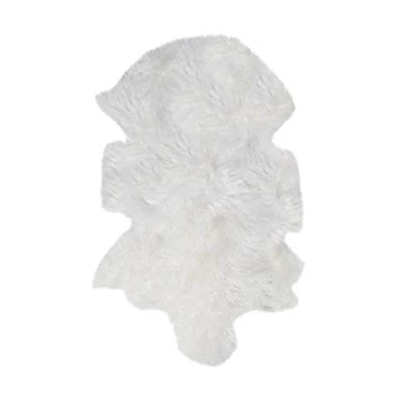 Biały dywan skórzany Pipsa Mongolian, 150x100 cm Bonami Oferta limitowana