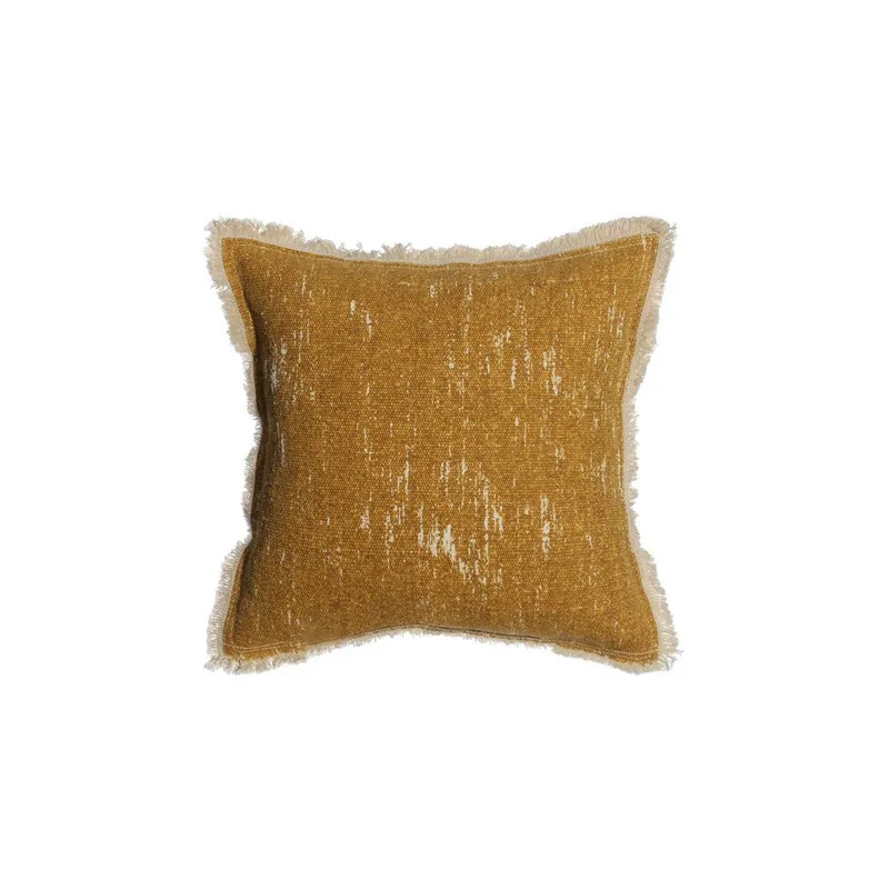 Ciemnożółta poduszka Denzzo Boho, 30x30 cm Bonami Zamów teraz