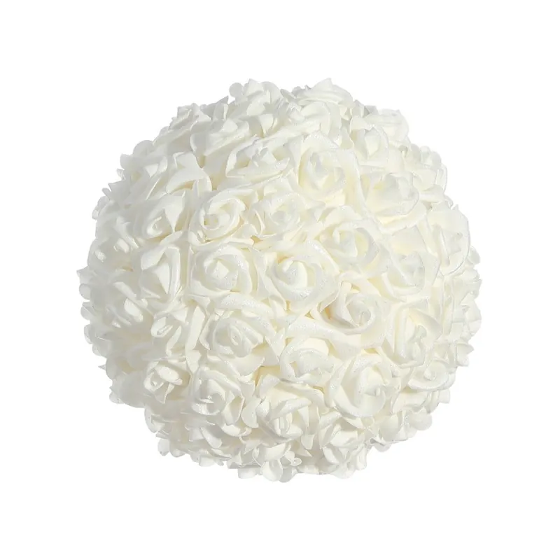 Dostępne od ręki Biała dekoracja Denzzo Roses, średnica 20 cm Bonami