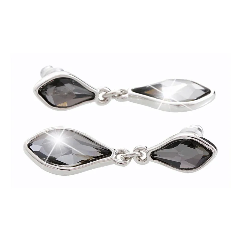 Kolczyki z kryształami Swarovskiego® Yasmine Helle Black Diamond Bonami Bestseller