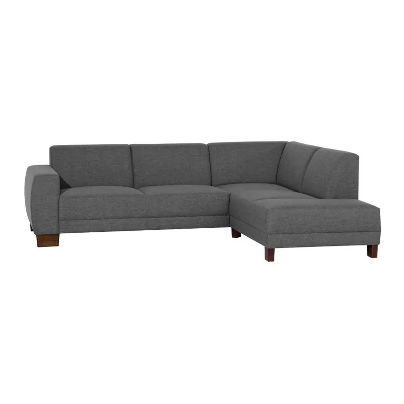 Antracytowa sofa narożna prawostronna Max Winzer Blackpool Bonami Ostatnie sztuki
