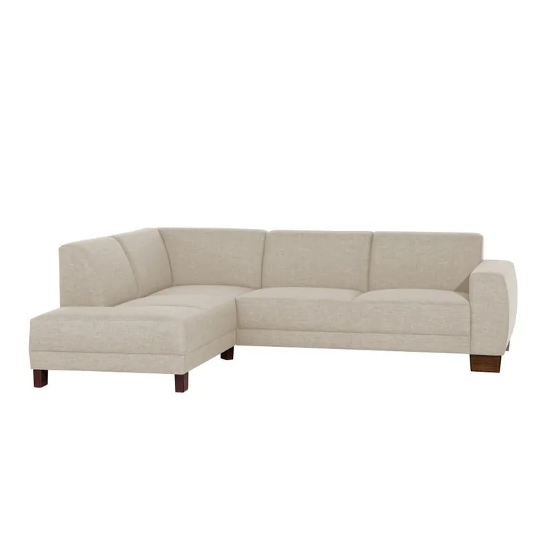 Nowy Kremowa sofa narożna lewostronna Max Winzer Blackpool Bonami