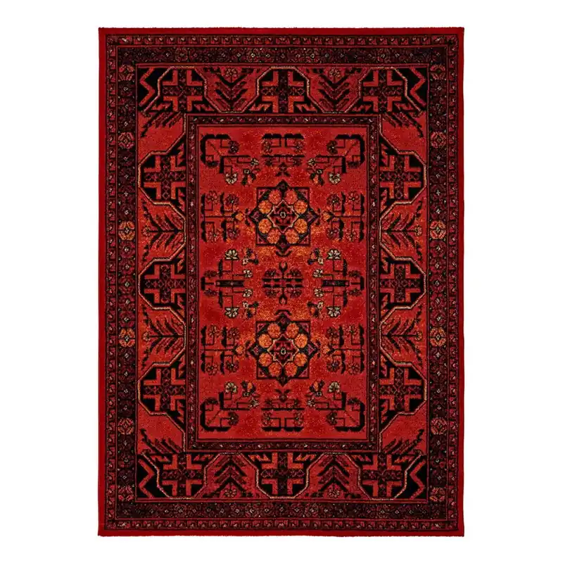 Oferta limitowana Ciemnoczerwony dywan Universal Classic Red, 120x170 cm Bonami