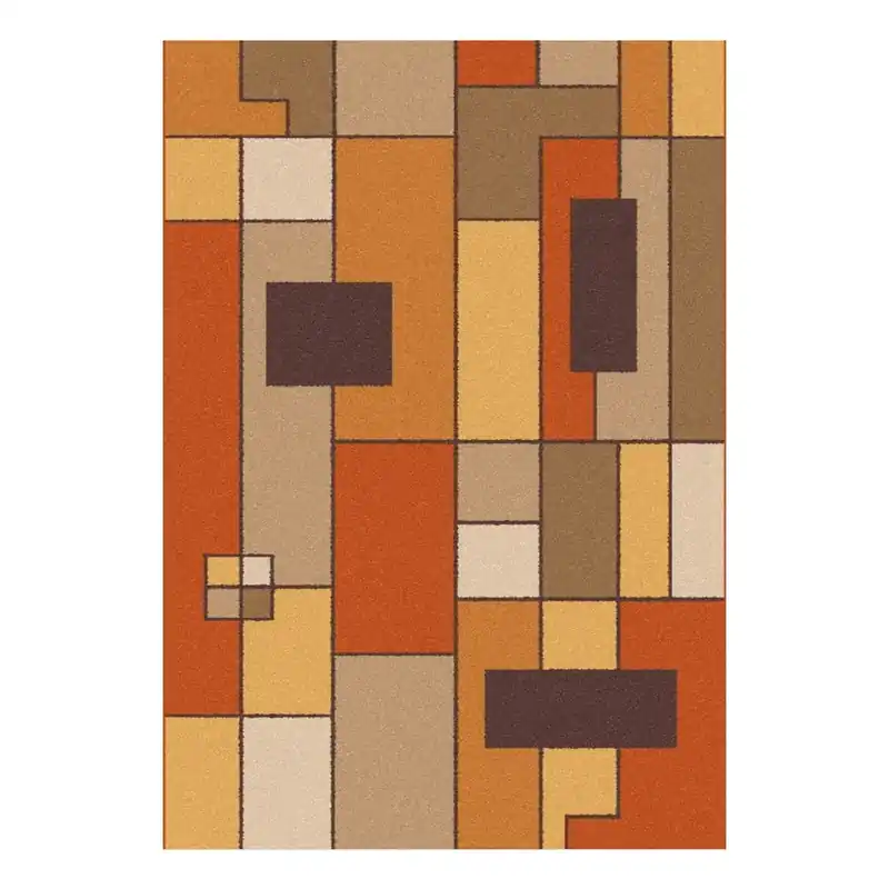 Pomarańczowo-brązowy dywan Universal Boras Rust, 133x190 cm Bonami Kup online