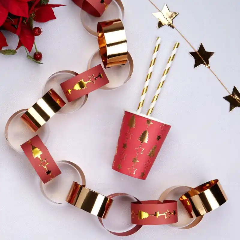 Papierowy łańcuch na choinkę Neviti Dazzling Christmas Bonami Nowy