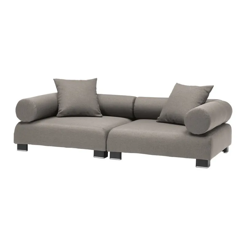 Oferta limitowana Szara sofa dwuczęściowa 13Casa Etna Bonami