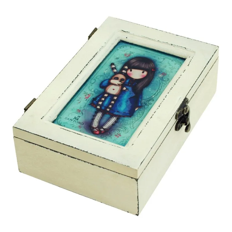 Kup online Pudełko drewniane Santoro London Gorjuss Hush Little Bunny Bonami