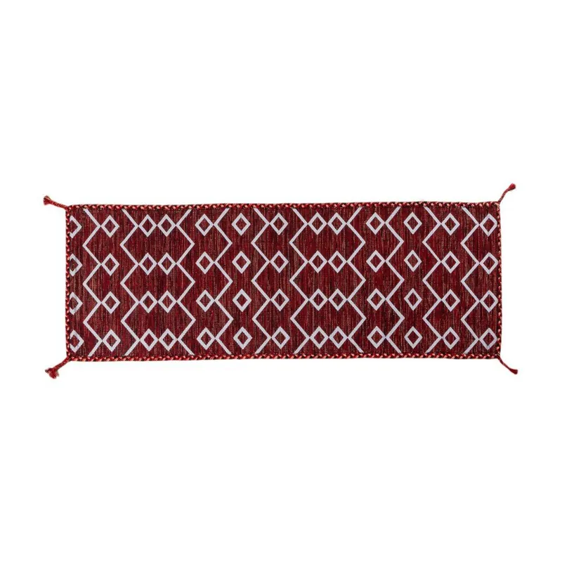 Ciemnoczerwony chodnik ręcznie tkany Navaei & Co Kilim Ethnic 101, 180x60 cm Bonami Obniżka ceny