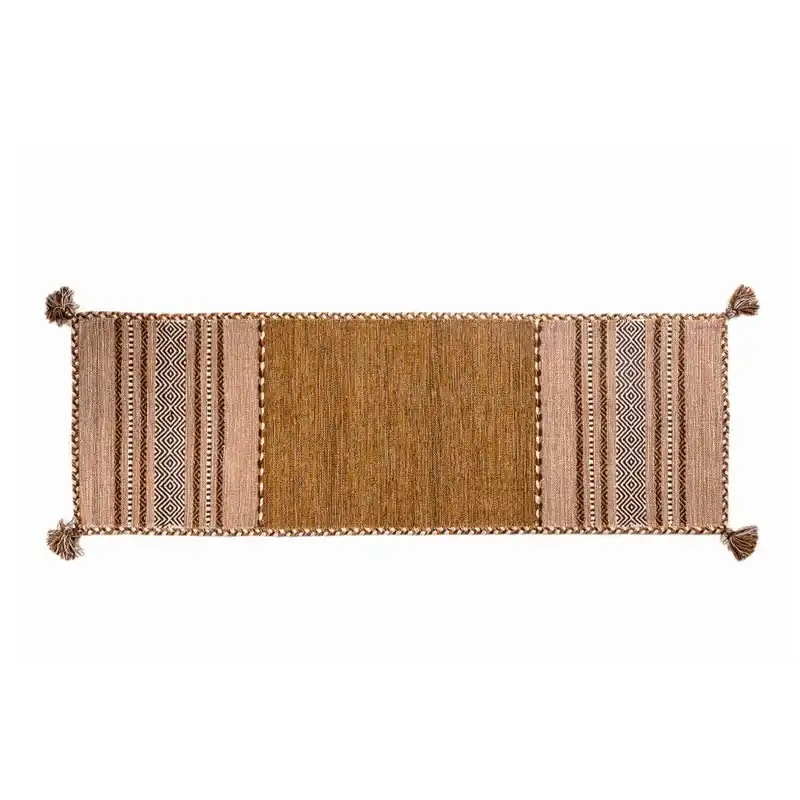 Wybór klientów Pomarańczowy chodnik ręcznie tkany Navaei & Co Kilim Tribal 507, 240x60 cm Bonami