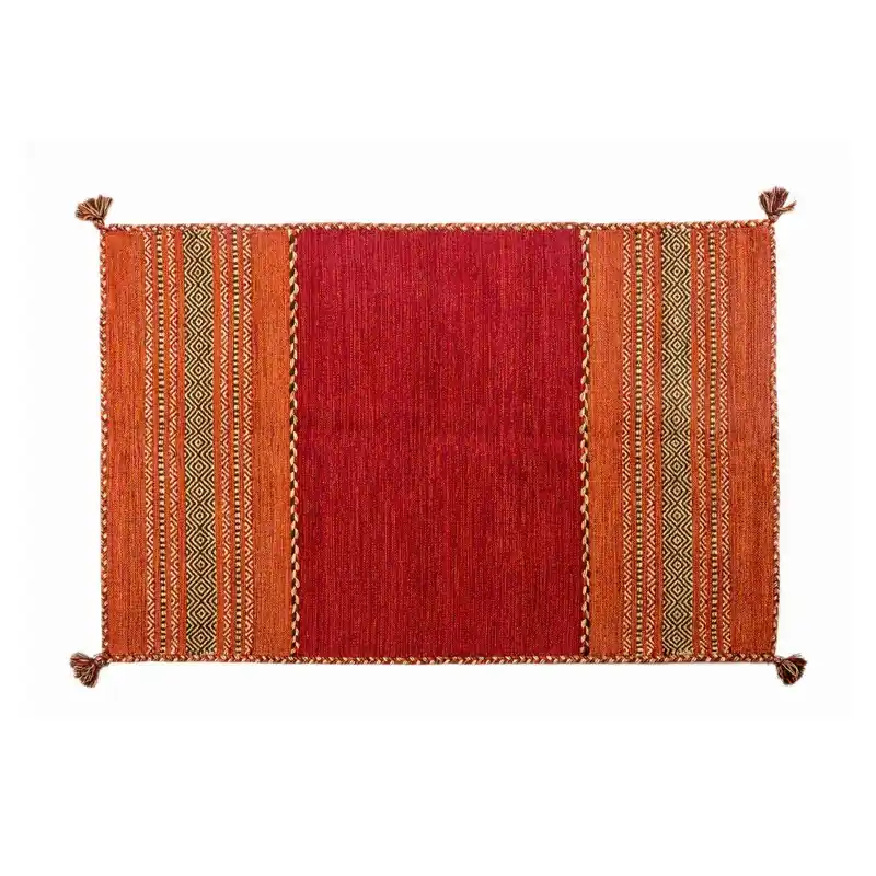 Czerwony dywan ręcznie tkany Navaei & Co Kilim Tribal 606, 170x110 cm Bonami Tylko dziś