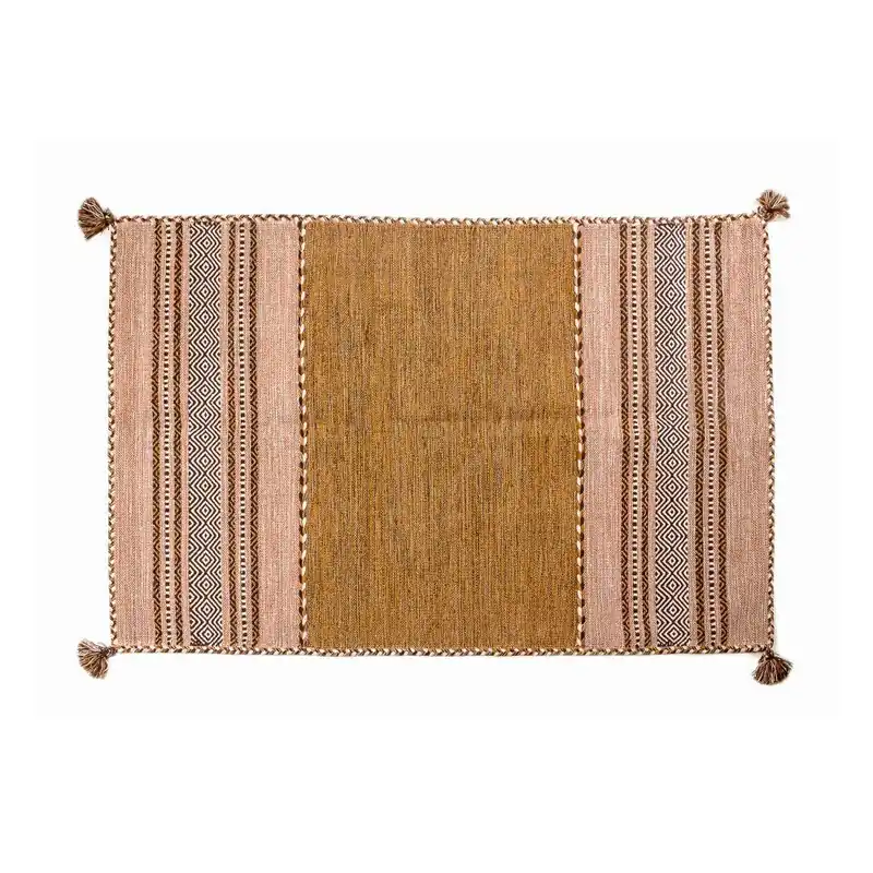Taniej Pomarańczowy dywan ręcznie tkany Navaei & Co Kilim Tribal 607, 170x110 cm Bonami