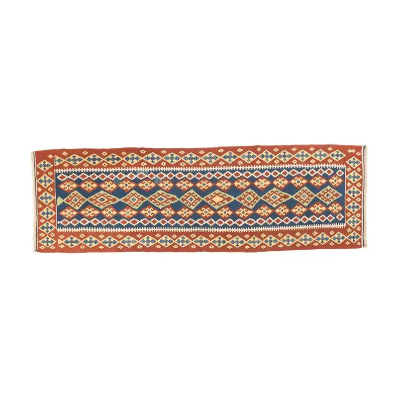 Cena promocyjna Dywan ręcznie tkany Navaei & Co Kilim Azero Astara 131, 289x80 cm Bonami