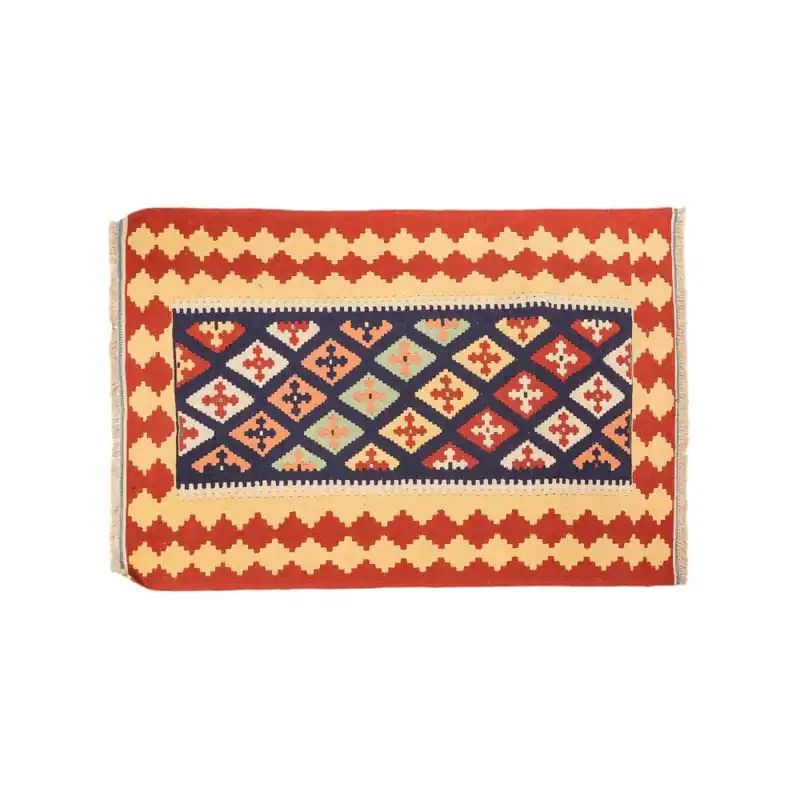 Wyjątkowa oferta Dywan ręcznie tkany Navaei & Co Kilim Azero Astara 364, 127x84 cm Bonami