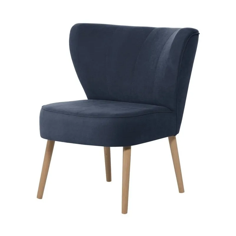 Wyjątkowa oferta Granatowy fotel My Pop Design Hamilton Bonami
