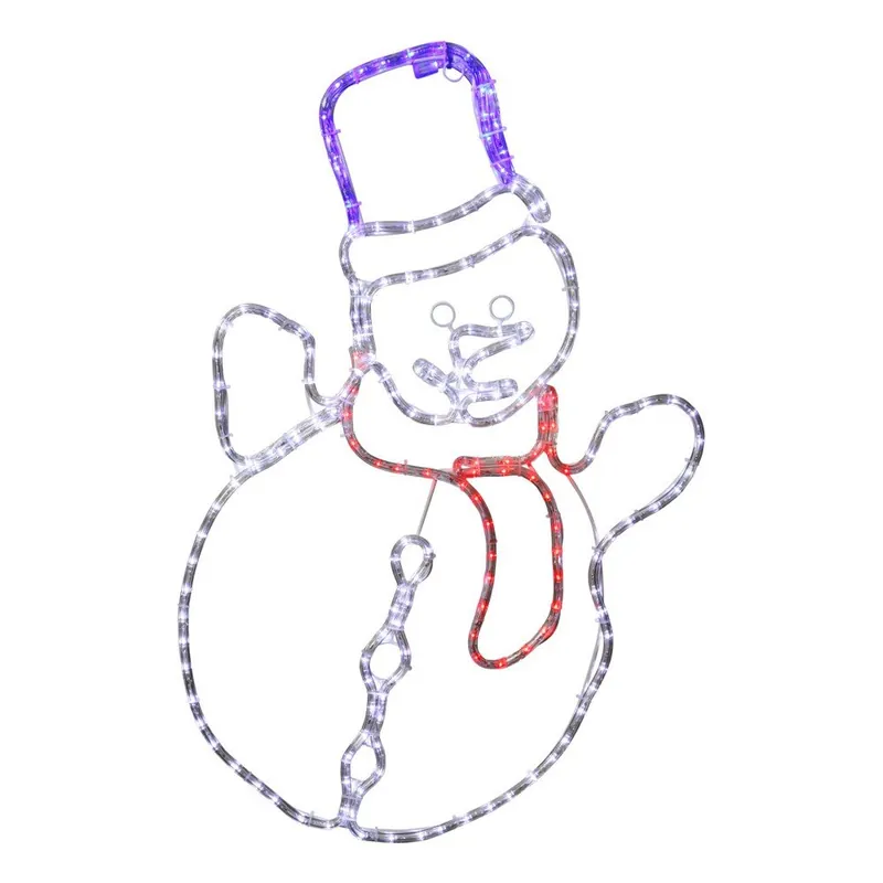 Dekoracja świetlna LED Best Season Ropeart Snowman Bonami Popularny