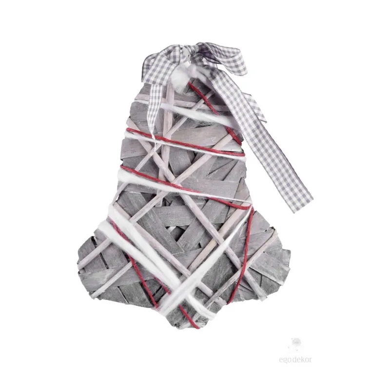 Bezpieczna płatność Mały wiszący dzwonek dekoracyjny Ego Dekor, wys. 32 cm Bonami
